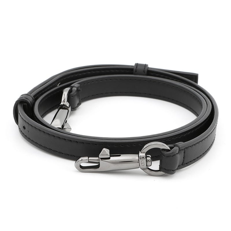 ヴァレンティノ・ガラヴァーニ ハンドバッグ VLTN ロックスタッズ キャンバス 5Y2B0B78PYY VALENTINO 2way 黒
