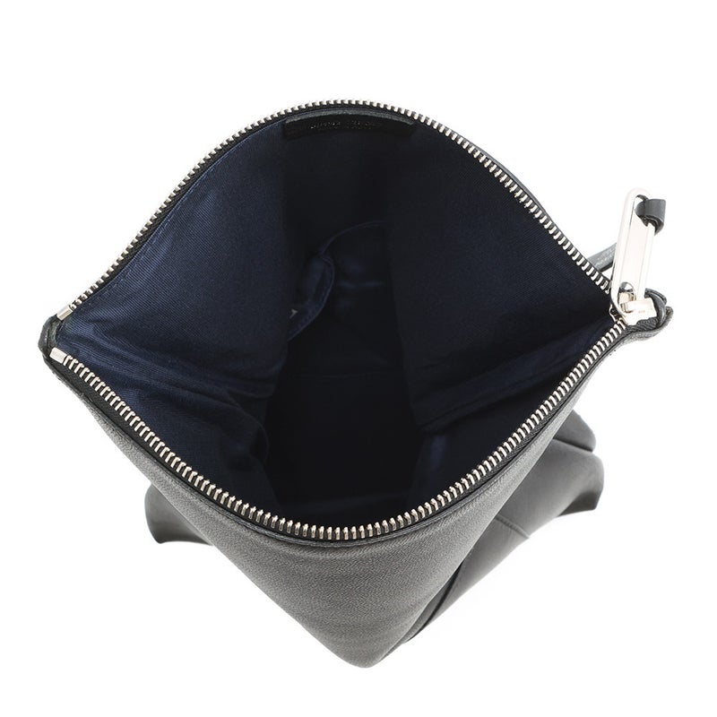 ジミーチュウ クラッチバッグ スタッズ レザー JIMMY CHOO 黒