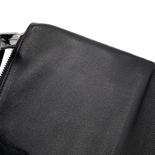 ジミーチュウ クラッチバッグ スタッズ レザー JIMMY CHOO 黒