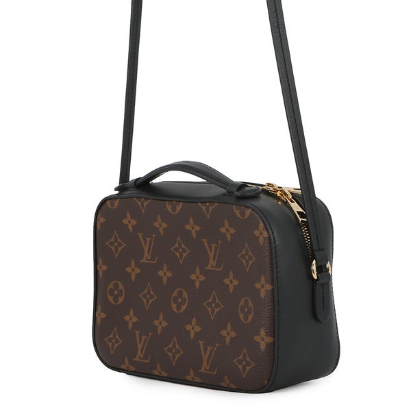 ルイヴィトン ショルダーバッグ モノグラム サントンジュ M43555 LOUIS VUITTON ヴィトン バッグ タッセル ブラック 黒