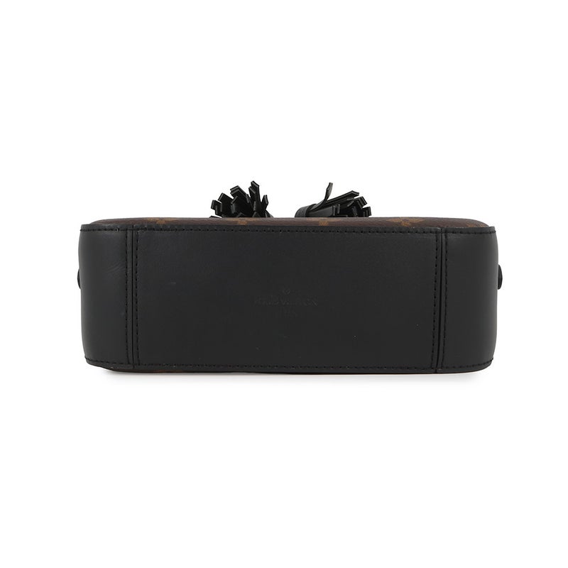 ルイヴィトン ショルダーバッグ モノグラム サントンジュ M43555 LOUIS VUITTON ヴィトン バッグ タッセル ブラック 黒