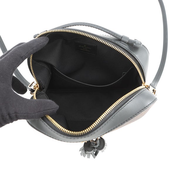 ルイヴィトン ショルダーバッグ モノグラム サントンジュ M43555 LOUIS VUITTON ヴィトン バッグ タッセル ブラック 黒