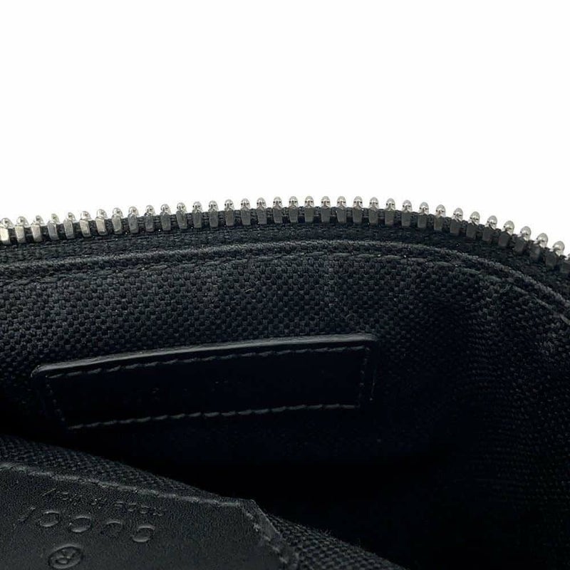 グッチ ボディバッグ ビー GGスプリーム 675181 GUCCI ウエストバッグ 黒