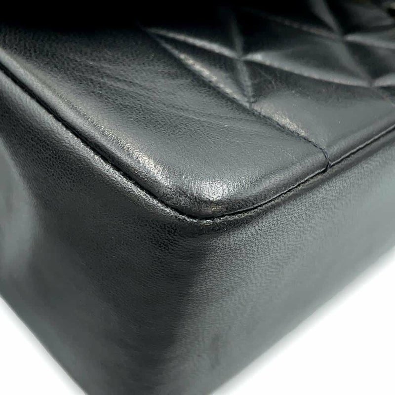 シャネル チェーンショルダーバッグ マトラッセ25 ココマーク ダイアナ A01165 CHANEL 黒