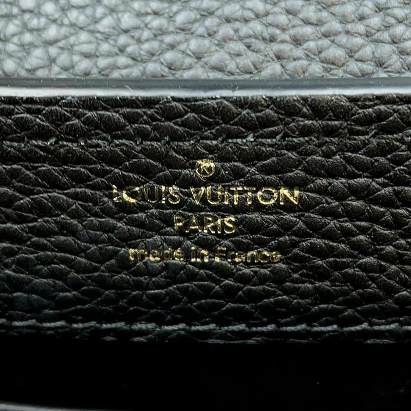 ルイヴィトン ハンドバッグ トリヨンレザー カプシーヌMINI M56669 2wayショルダーバッグ 黒 ブラック