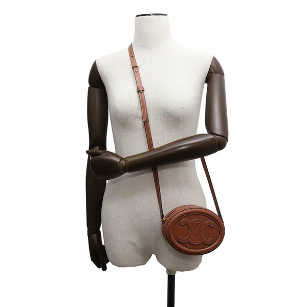 セリーヌ ショルダーバッグ オーバルパース キュイルトリオンフ 10I703DPQ CELINE