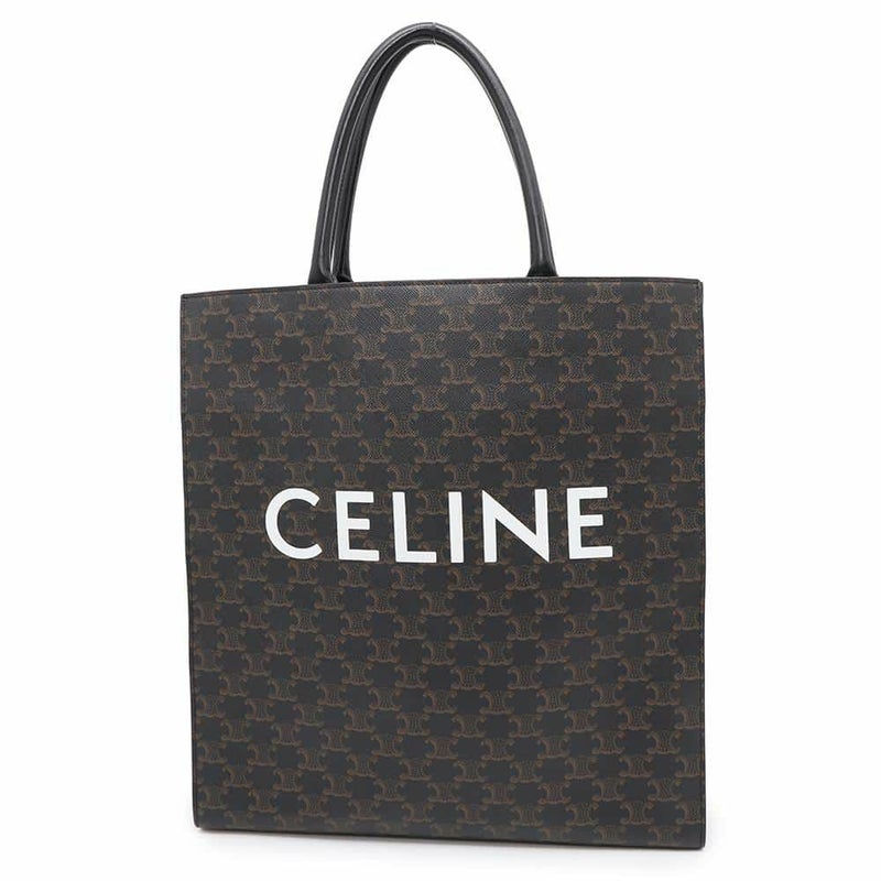 セリーヌ トートバッグ トリオンフ バーティカルカバ 191492 CELINE 黒