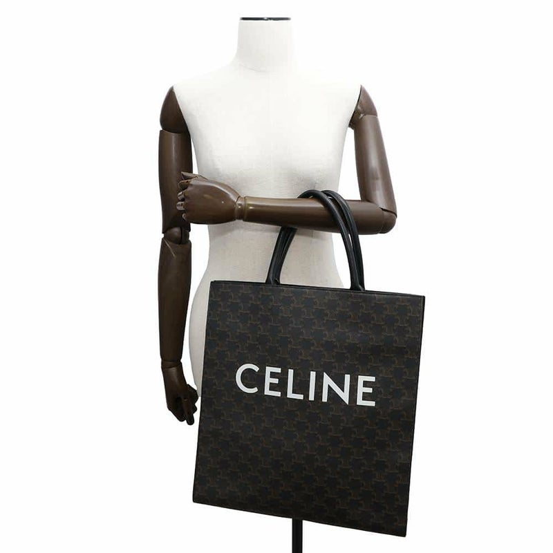 セリーヌ トートバッグ トリオンフ バーティカルカバ 191492 CELINE 黒