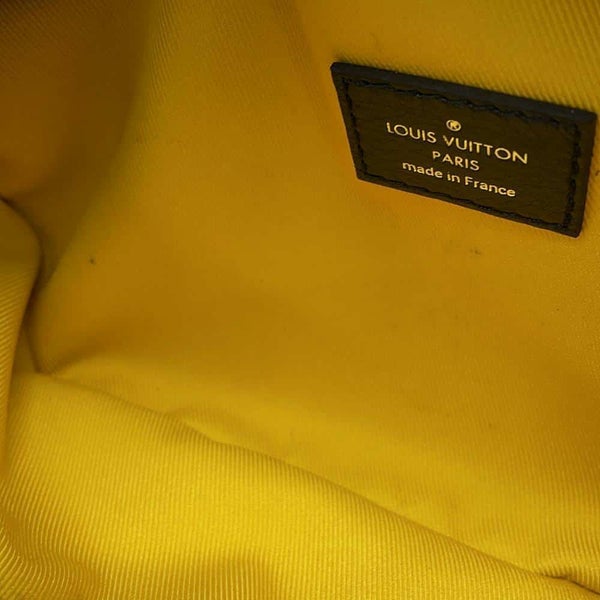 ルイヴィトン ボディバッグ ダミエ・グラフィット リンク バムバッグ N40276 LOUIS VUITTON ブラック 黒