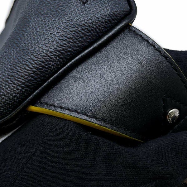 ルイヴィトン ボディバッグ ダミエ・グラフィット リンク バムバッグ N40276 LOUIS VUITTON ブラック 黒