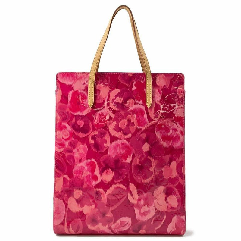 ルイヴィトン トートバッグ モノグラム・ヴェルニ イカットフラワー カタリーナ NS M90036 LOUIS VUITTON