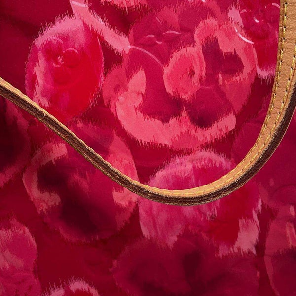 ルイヴィトン トートバッグ モノグラム・ヴェルニ イカットフラワー カタリーナ NS M90036 LOUIS VUITTON