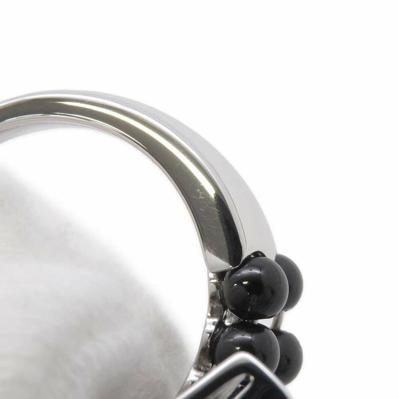 シャネル リング コメット コレクション リング ダイヤモンド ブラックスピネル K18WGホワイトゴールド サイズ52 J10180 指輪