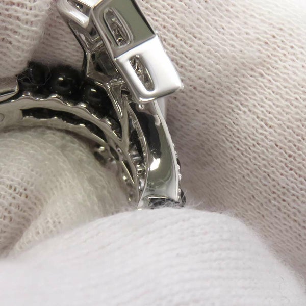 シャネル リング コメット コレクション リング ダイヤモンド ブラックスピネル K18WGホワイトゴールド サイズ52 J10180 指輪