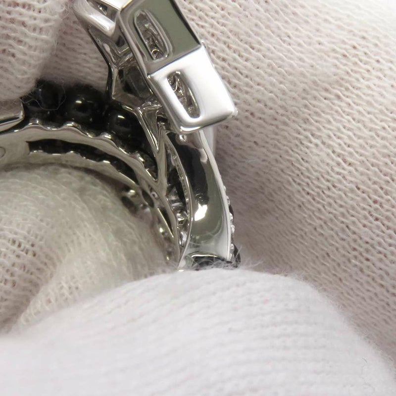 シャネル リング コメット コレクション リング ダイヤモンド ブラックスピネル K18WGホワイトゴールド サイズ52 J10180 指輪