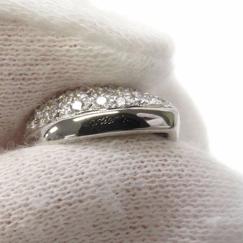 カルティエ ネックレス ハート パヴェダイヤ ネックレス ダイヤモンド K18WGホワイトゴールド B3004800/B7006300 ペンダント