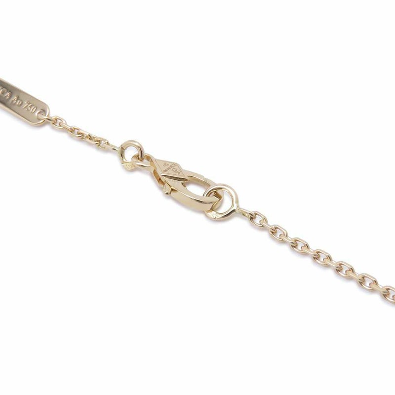 ヴァンクリーフ&アーペル ネックレス ヴィンテージ アルハンブラ ペンダント マザーオブパール K18YGイエローゴールド VCARA45900