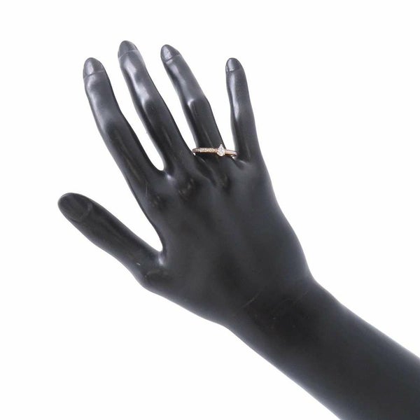 ショーメ リング ジョゼフィーヌ トリオンフ ドゥ ショーメ リング ダイヤ 1P 中石0.18ct/30P 計0.25ct K18PG サイズ58 084724 指輪