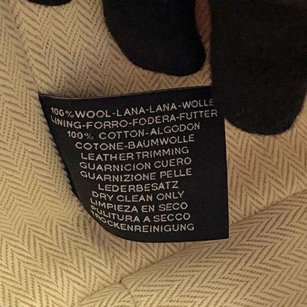 エルメス ポーチ ブリッド・ア・ブラック オ・カレ GM フォーヴ/シルバー金具 キャンバス