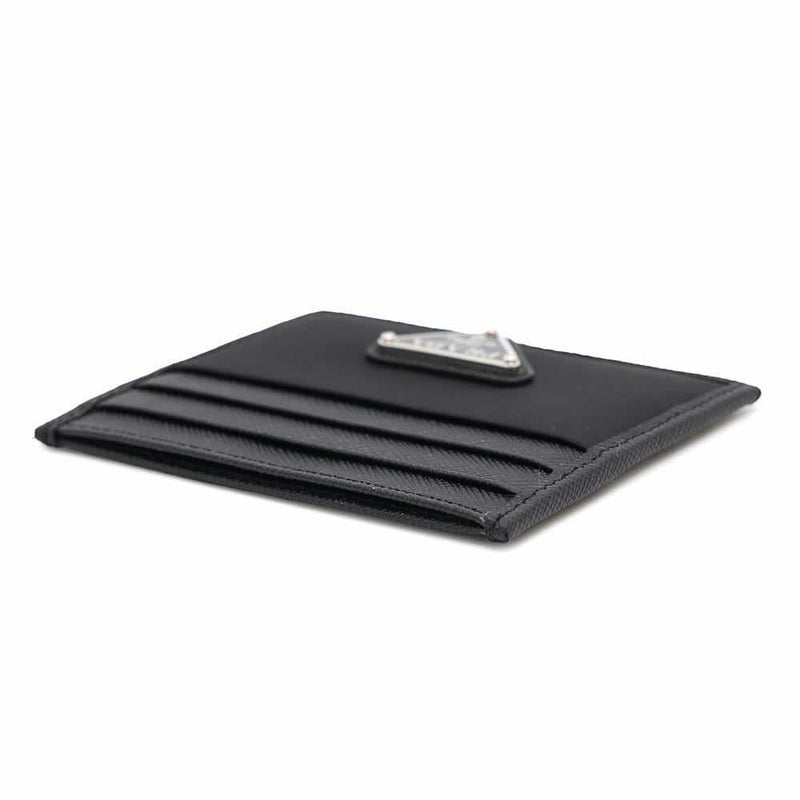 プラダ カードケース リナイロン サフィアーノレザー 2MC025 PRADA 財布 黒