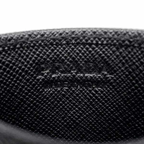 プラダ カードケース リナイロン サフィアーノレザー 2MC025 PRADA 財布 黒