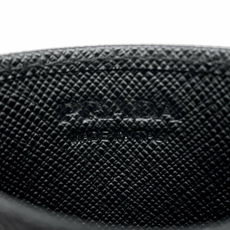 プラダ カードケース リナイロン サフィアーノレザー 2MC025 PRADA 財布 黒