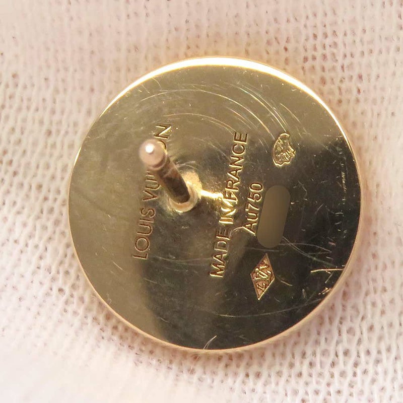 ルイヴィトン ピアス ピュス サン ブロッサム ナクレ マザーオブパール K18PGピンクゴールド Q96425 LOUIS VUITTON 片耳用