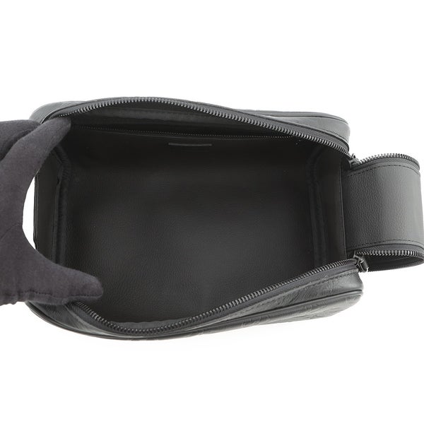 ルイヴィトン クラッチバッグ モノグラム・シャドウ ドップ・キット M12645 LOUIS VUITTON ヴィトン メンズ ブラック 黒