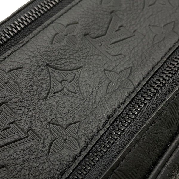 ルイヴィトン クラッチバッグ モノグラム・シャドウ ドップ・キット M12645 LOUIS VUITTON ヴィトン メンズ ブラック 黒