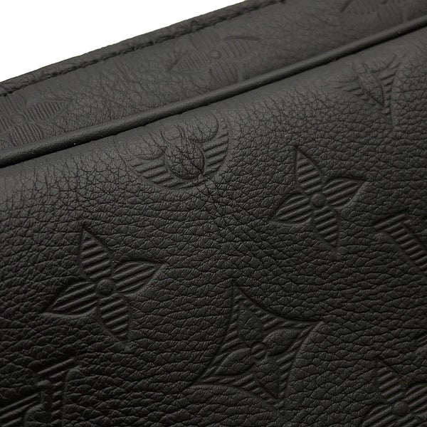 ルイヴィトン クラッチバッグ モノグラム・シャドウ ドップ・キット M12645 LOUIS VUITTON ヴィトン メンズ ブラック 黒