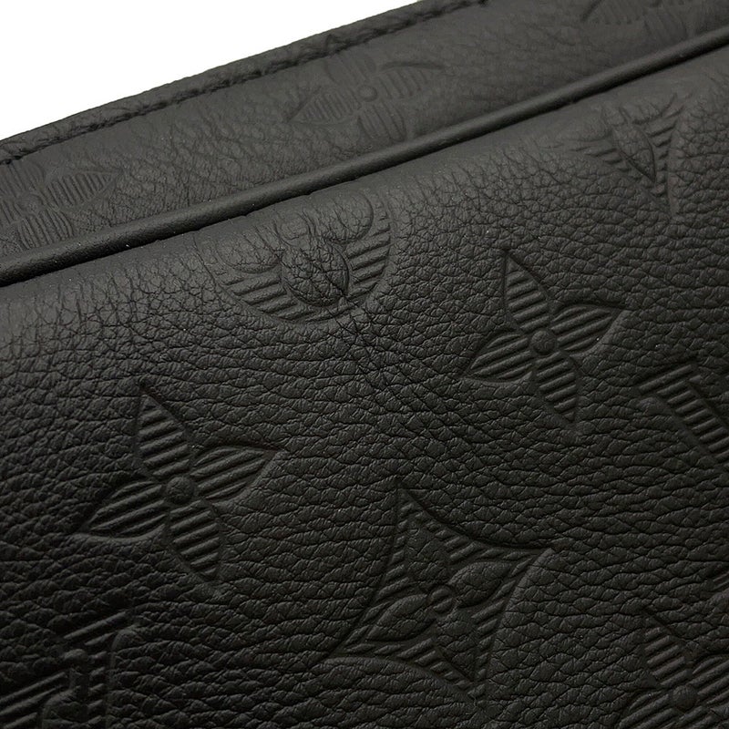 ルイヴィトン クラッチバッグ モノグラム・シャドウ ドップ・キット M12645 LOUIS VUITTON ヴィトン メンズ ブラック 黒