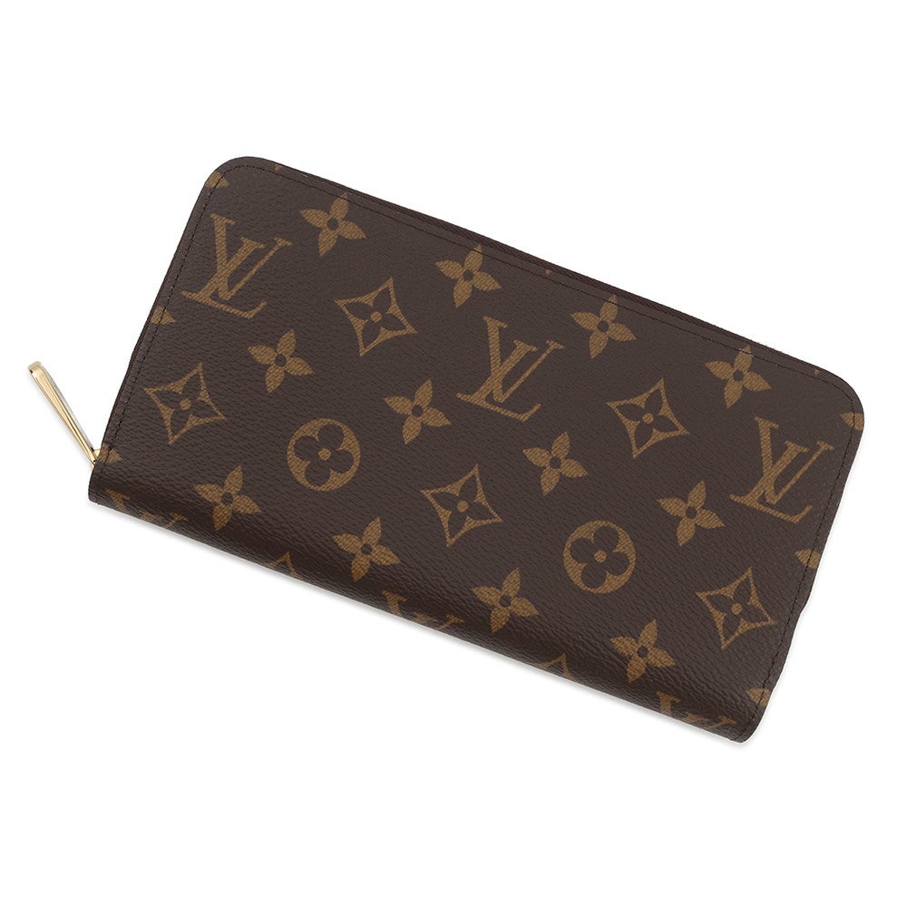 ルイヴィトン M42616 長財布 ブラウン  LOUIS VUITTON ジッピーウォレット モノグラム ルイ・ヴィトン LOUIS VUITTON ジッピー・ウォレット M42616 ブラウン