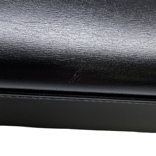 エルメス ハンドバッグ ケリー32 外縫い ブラック/ゴールド金具 ボックスカーフ 〇U刻印 HERMES Kelly 2wayバッグ 黒