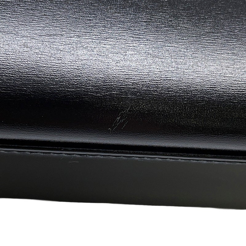 エルメス ハンドバッグ ケリー32 外縫い ブラック/ゴールド金具 ボックスカーフ 〇U刻印 HERMES Kelly 2wayバッグ 黒
