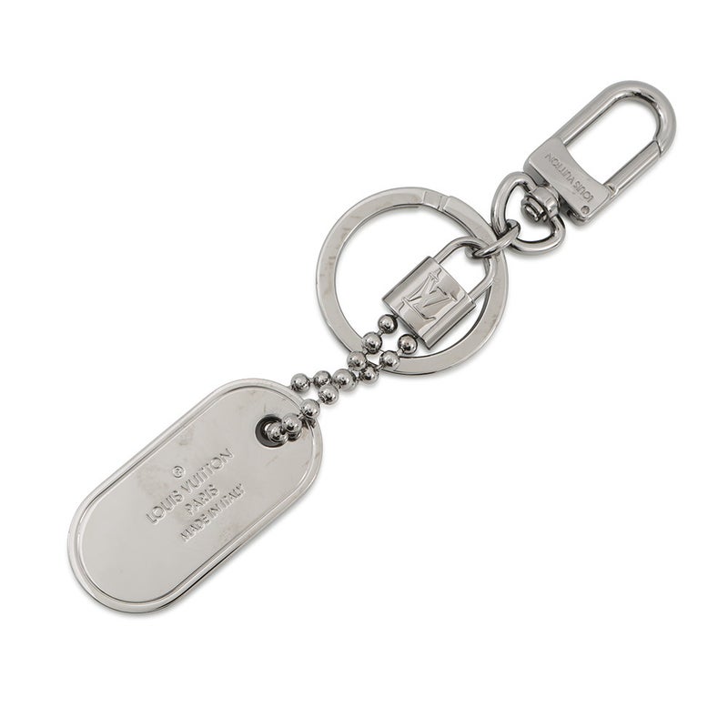 ルイヴィトン キーホルダー モノグラム・エクリプス ポルトクレ・タブ M63618 LOUIS VUITTON メンズ 黒