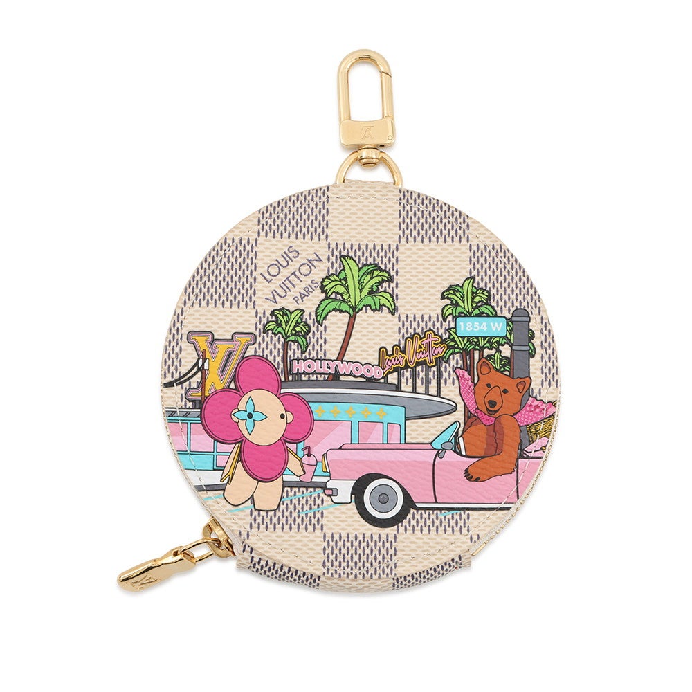 Louis Vuitton ダミエ アズール ポルトモネプラ ケース カードケース ポルト カルト・ロミー ダミエ・アズール｜ルイ