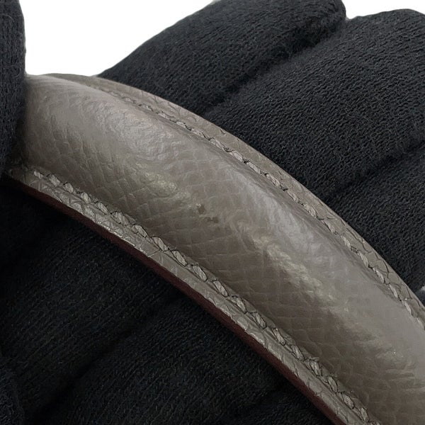 エルメス ハンドバッグ ケリー25 トリコロール 外縫い ナタ/チャイ/グリメイヤー/シルバー金具 エプソン U刻印 2wayバッグ