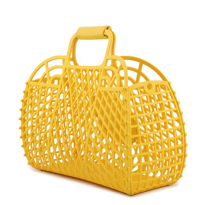 フェンディ ハンドバッグ バスケット ミディアム プラスチック/レザー 8BH389 FENDI