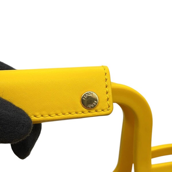 フェンディ ハンドバッグ バスケット ミディアム プラスチック/レザー 8BH389 FENDI