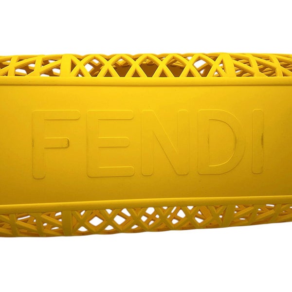 フェンディ ハンドバッグ バスケット ミディアム プラスチック/レザー 8BH389 FENDI