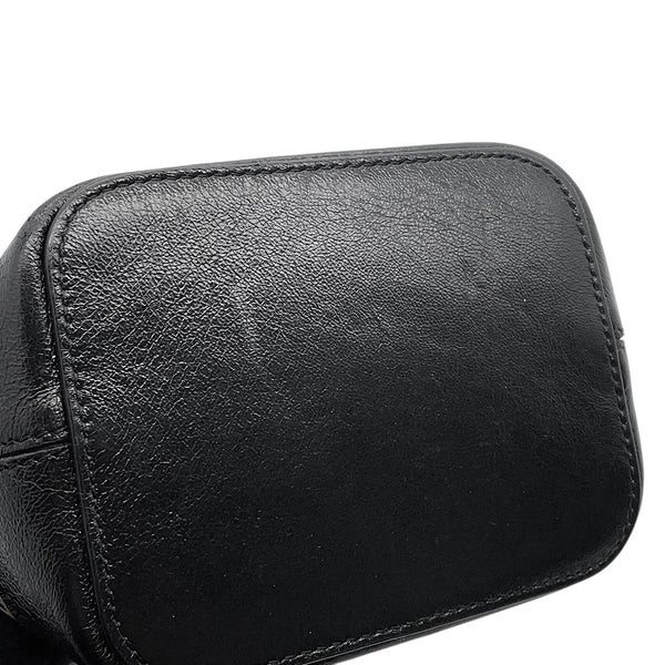 フェンディ ハンドバッグ モントレゾール ミニ 8BS010 FENDI 2wayショルダーバッグ 黒