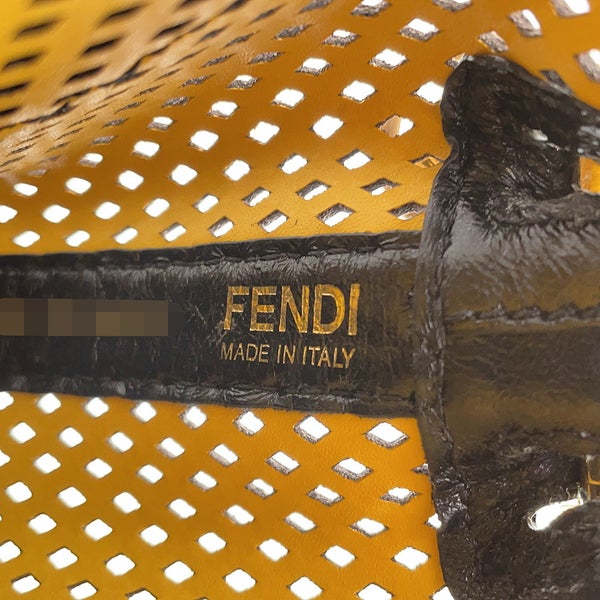 フェンディ ハンドバッグ モントレゾール ミニ 8BS010 FENDI 2wayショルダーバッグ 黒