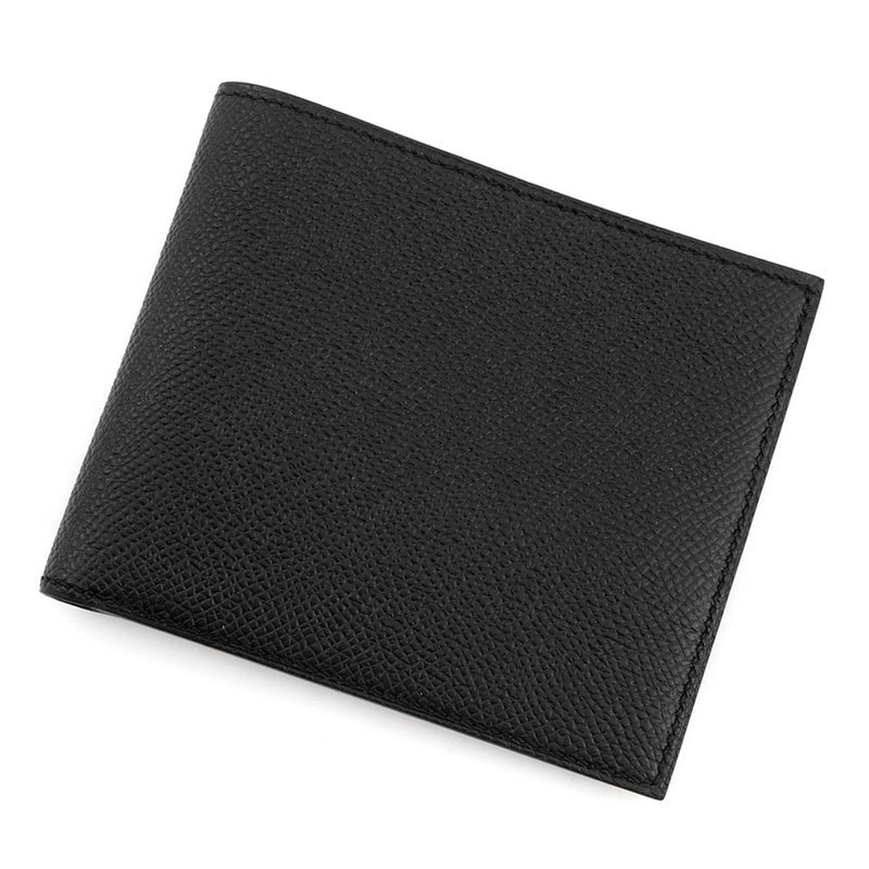 エルメス 二つ折り財布 MC2 Copernic コペルニクス ブラック エプソン T刻印 HERMES 財布 メンズ 黒
