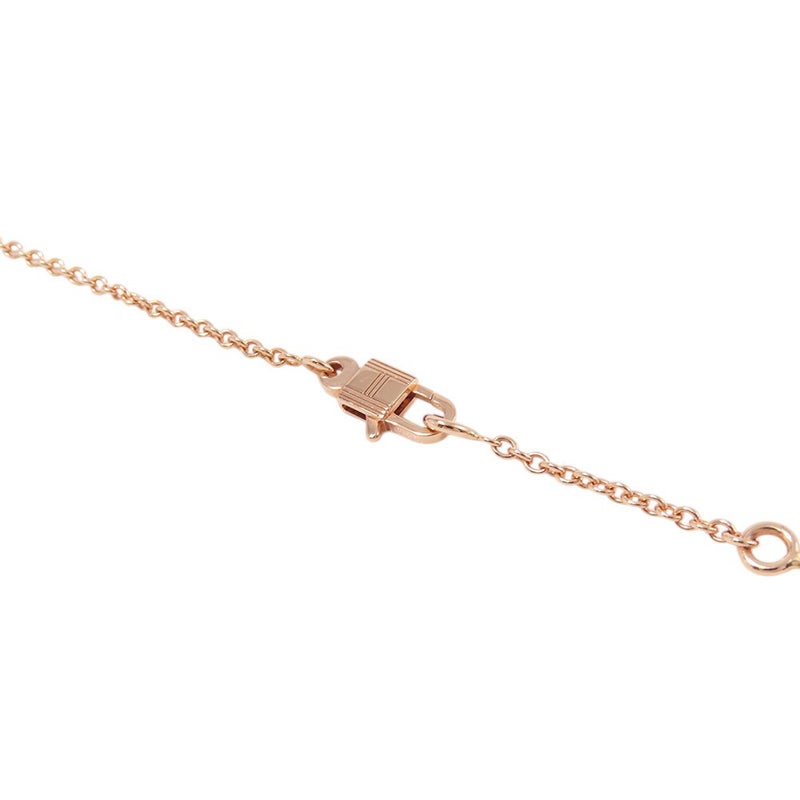 エルメス ネックレス アミュレット ケリー・カデナ ダイヤモンド 18P 計0.09ct K18PGピンクゴールド HERMES ペンダント