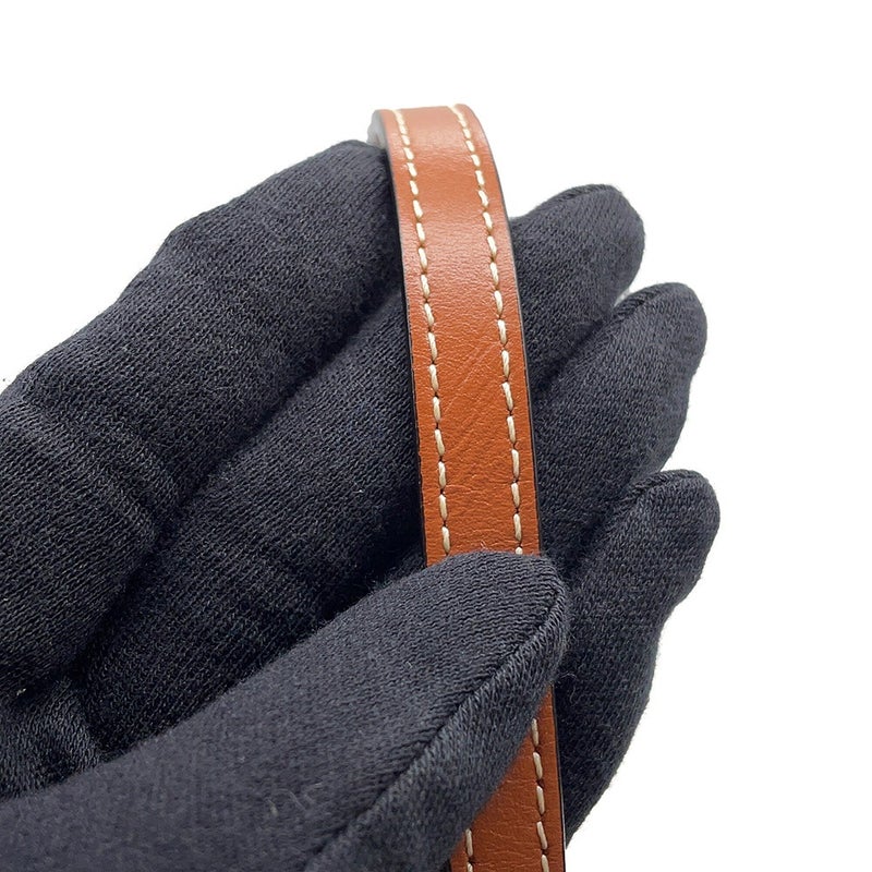 セリーヌ ハンドバッグ トリオンフ ミニ バーティカル カバ PVC/レザー 194372 CELINE 2wayショルダーバッグ ブラウン