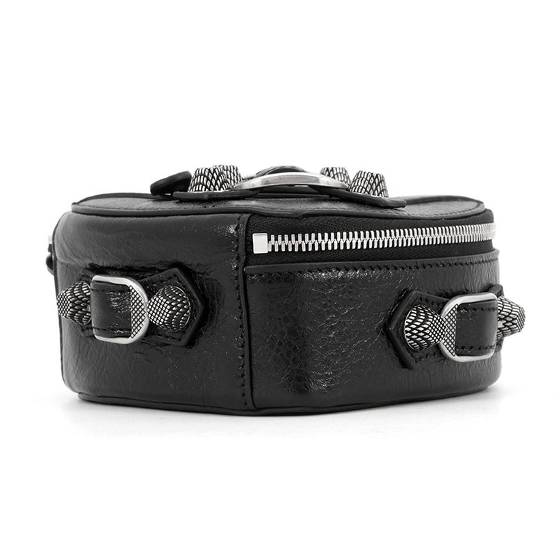 バレンシアガ ポーチ ルカゴール ハートポーチ レザー 771674 BALENCIAGA 黒 小物入れ