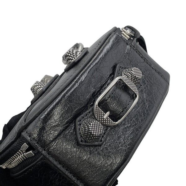 バレンシアガ ポーチ ルカゴール ハートポーチ レザー 771674 BALENCIAGA 黒 小物入れ