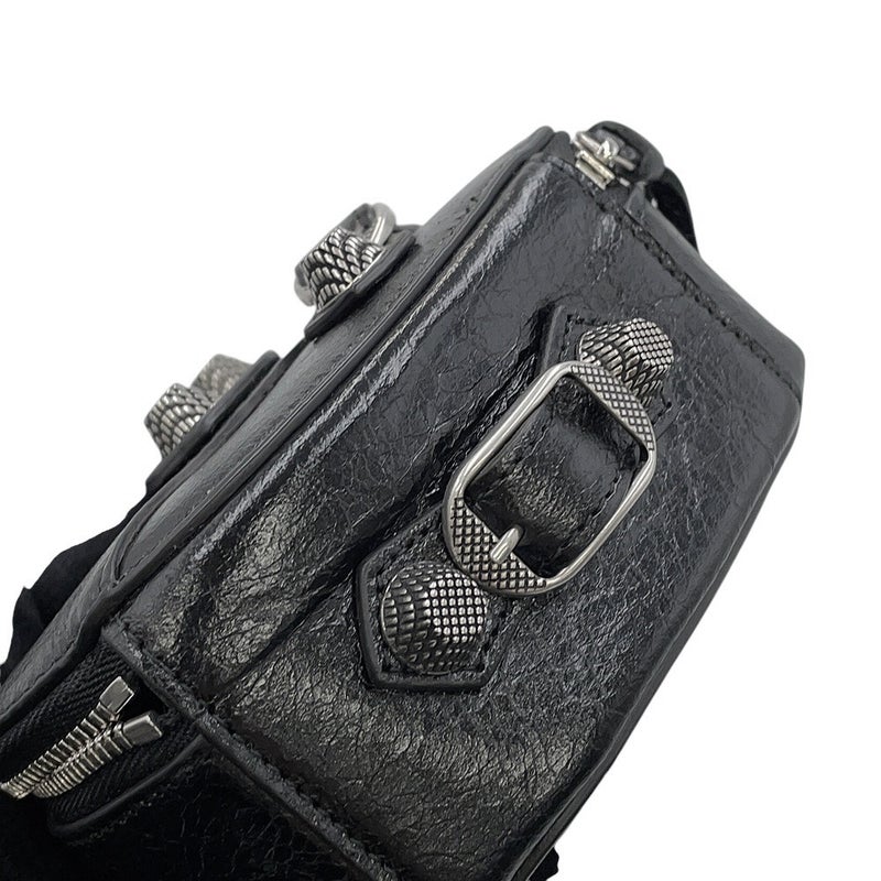 バレンシアガ ポーチ ルカゴール ハートポーチ レザー 771674 BALENCIAGA 黒 小物入れ