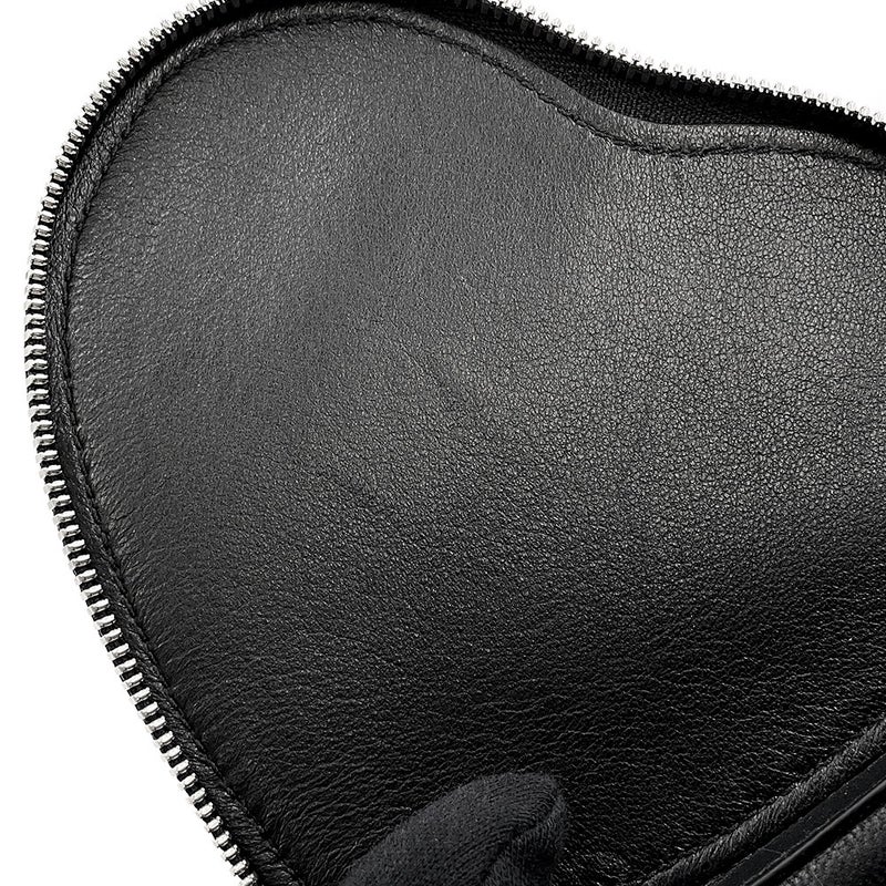 バレンシアガ ポーチ ルカゴール ハートポーチ レザー 771674 BALENCIAGA 黒 小物入れ