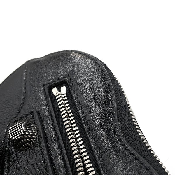 バレンシアガ ポーチ ルカゴール ハートポーチ レザー 771674 BALENCIAGA 黒 小物入れ